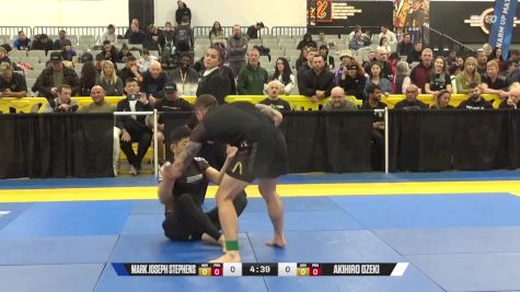 Akihiro Ozeki vs Mark Joseph Stephens 2024 World IBJJF Jiu-Jitsu No-Gi Championship