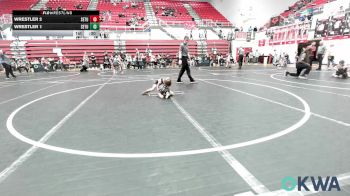 43 lbs Consi Of 4 - Finlee Kieltyka, Blanchard Wrestling Club vs Lochlan Dixon, Noble Takedown Club
