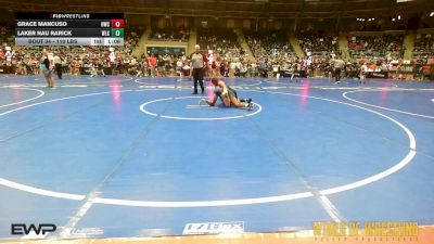 110 lbs Quarterfinal - Grace Mancuso, HWC vs Laker Nau Rarick, Westlake