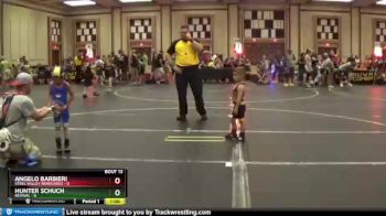 41 lbs Round 5 (6 Team) - Angelo Barbieri, Steel Valley Renegades vs Hunter Schuch, Revival