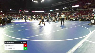 150 lbs Consi Of 32 #2 - Felicito Nunez, Shadow Hills vs Israel Gutierrez, South