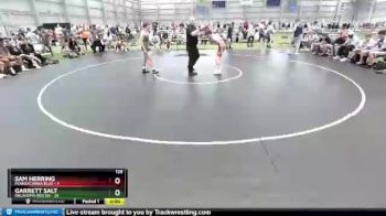 126 lbs Round 3 (8 Team) - Sam Herring, Pennsylvania Blue vs Garrett Salt, Oklahoma Red GR