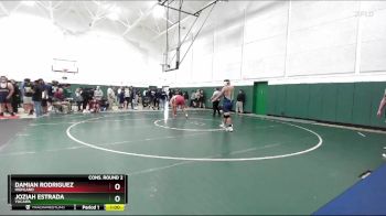 285 lbs Cons. Round 2 - Joziah Estrada, Yucaipa vs Damian Rodriguez, Highland