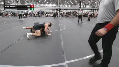 215 lbs Semis & 1st Wrestleback (8 Team) - Noah Mathis, Team Shutt B Team vs Evan Gillespie, JV All Stars