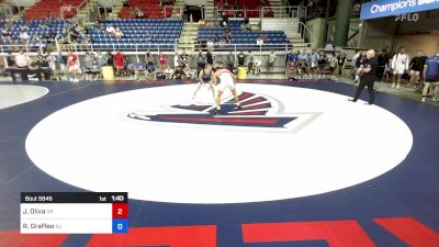 120 lbs Rnd Of 64 - Jeremiah Oliva, OR vs Rocco Graffeo, NJ