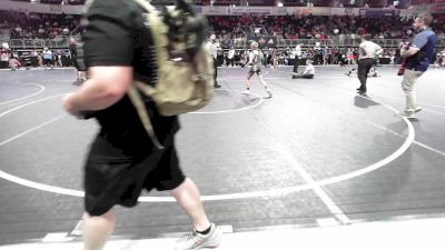 92 lbs Semifinal - Carter Warchol, Ofallon Little Panthers vs Grant Taylor, SlyFox Wrestling Academy