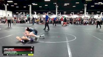 110 lbs Round 1 (4 Team) - Connor Myers, Black Fox Wrestling vs Jake Amiott, NC National Team