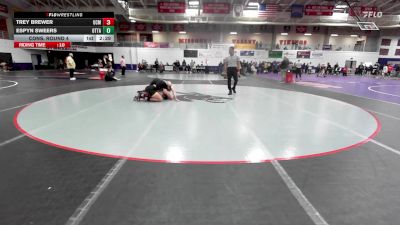 197 lbs Cons. Round 4 - Espyn Sweers, Ottawa University vs Trey Brewer, Central Missouri