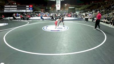 113 lbs Vander Gibson, TCWA - Tri-Counties Wrestling Association vs Kevin Martinez, LAWA - Los Angles Wrestling Association