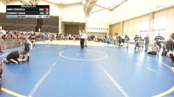 44 lbs Rr Rnd 1 - Gino Conicelli, Wrecking Crew Wrestling Academy vs Connor Yuhas, Pursuit Wrestling Academy