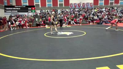 115 lbs Semifinal - Laura Stohr, Algona vs Mariah Michels, Saint Ansgar