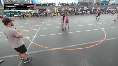 120 lbs Cons. Round 3 - Josiah Stanton, Unattached vs Lucas Tindall, Brighton