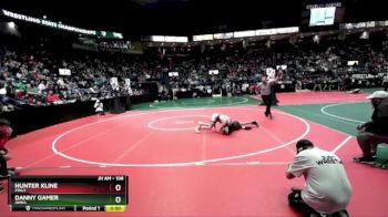 108 lbs Cons. Round 2 - Danny Gamer, AWRA vs Hunter Kline, PWL3