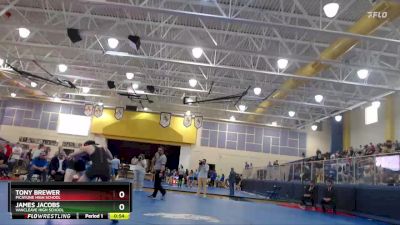 138 lbs 3rd Place Match - James Jacobs, Vancleave High School vs Tony Brewer, Picayune High School