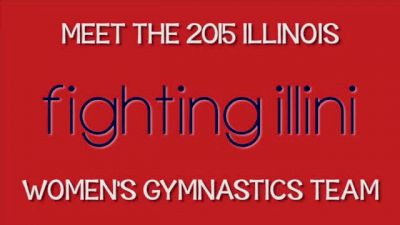 Meet the 2015 Illinois Women's Gymnastics Team
