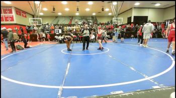 126 lbs Quarterfinal - Jaelie Marrel, Hilldale vs Kynslee Darden, Bookert T Washington