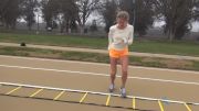 LAUREN WALLACE: Technique | Agility Ladder Lateral Jab Step