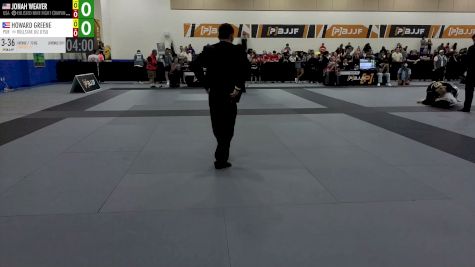 JONAH WEAVER vs HOWARD GREENE 2026 PBJJF Pan American Jiu-Jitsu Championships