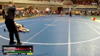 115 lbs Finals (8 Team) - Kale Johnson, Z-M (Zumbrota/Mazeppa) vs Mason Myers, K-M