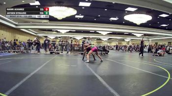 120 lbs Round Of 128 - Hawk Alvarez, Titan Mercury WC vs Jayden Strauss, Texas