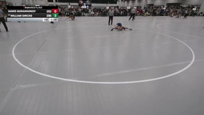 113 lbs Champ. Rd Of 64 - Haris Nurakhunov, Community Youth Center - Concord Campus Wrestling vs William Dircks, Scoring Edge Wrestling Center