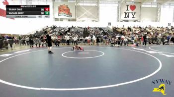 63 lbs Cons. Semi - Elijah Diaz, Club Not Listed vs Zafari Gray, Club Not Listed