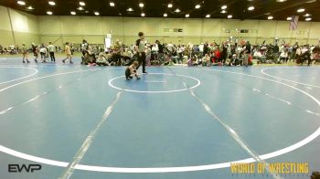 43 lbs Rr Rnd 2 - Isaac Estrada, Roundtree 9U vs Greyson Summitt, Tulsa Elite 9U