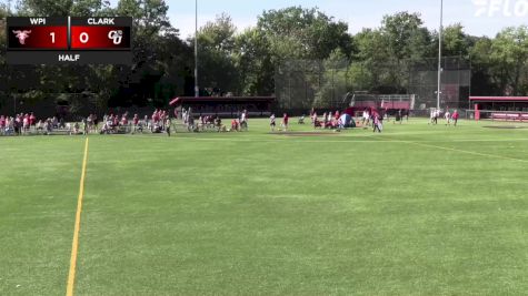 Replay: WPI vs Clark (MA) | Sep 20 @ 2 PM