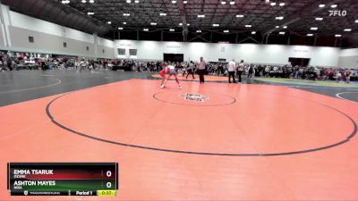 110 lbs Cons. Round 4 - Ashton Mayes, Nixa vs Emma Tsaruk, Ozark