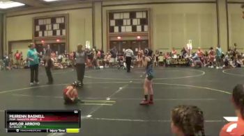 53 lbs Round 3 (4 Team) - Muirenn Bagnell, MGW- Bangster Berry vs Saylor Arroyo, NJ-Select