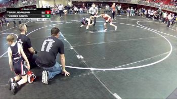 105 lbs Champ. Round 1 - Daryl Hoaglund, Brady vs Carter Rolfes, League Of Heroes