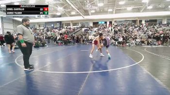132 lbs Cons. Round 4 - Uriel Castillo, Cedar Valley vs Jared Tilger, Spring Creek