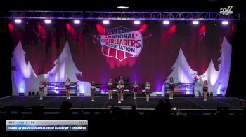 Texas Gymnastics and Cheer Academy - Dynamite [2025 L1 Youth - D2 Day 1] 2025 NCA Holiday Classic