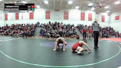 175 lbs Quarterfinal - Brennin Poole, Chardon vs Dieago Bautista, Canton South