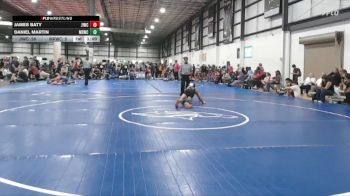 113 lbs Allday - DANIEL MARTIN, MAT RATS WRESTLING CLUB vs James Baty, JAMES ISLAND WRESTLING CLUB