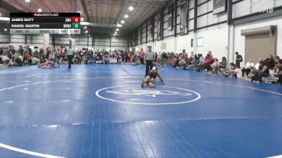 113 lbs Allday - DANIEL MARTIN, MAT RATS WRESTLING CLUB vs James Baty, JAMES ISLAND WRESTLING CLUB