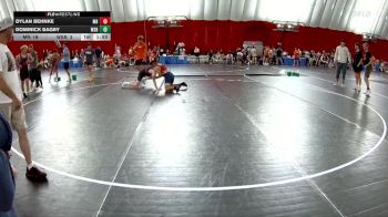 132 lbs Placement Matches (8 Team) - Dominick Bagby, Waverly-Shell Rock vs Dylan Behnke, Marathon