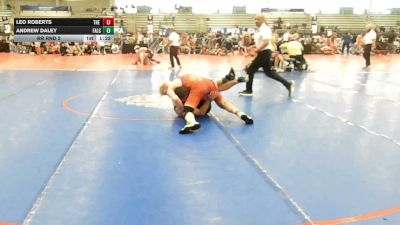 160 lbs Rr Rnd 2 - Leo Roberts, The Academy Wrestling Club - HSB vs Andrew Daley, Falcons Wrestling Club - HSB