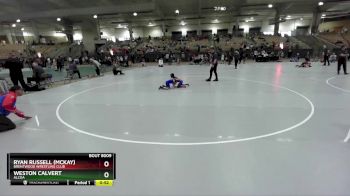 55 lbs Round 1 - Weston Calvert, Alcoa vs Ryan Russell (McKay), Brentwood Wrestling Club