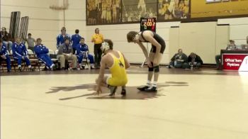 141lbs Match Cole Mendenhall (Wyoming) vs. Luke Zilverberg (South Dakota State)