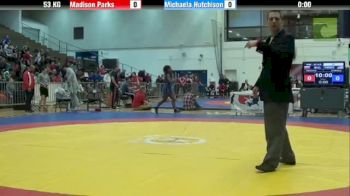 53kg lbs quarter-finals Michaela Hutchinson TMWC vs. Midson Parks Canada
