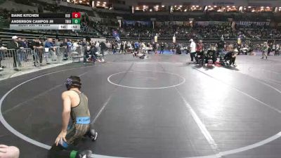 98 lbs Consi Of 16 #2 - Baine Kitchen, Old Bridge vs Anderson Campos Jr, Triumph Trained