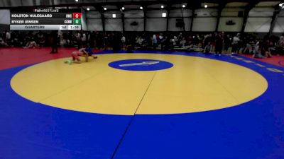 U16 FS - 113 lbs Quarters - Kolston Hulegaard, Ridgefield Wrestling Club vs Ryker Jensen, CNWC Concede Nothing Wrestling Club