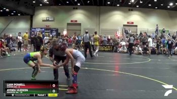 82 lbs Quarterfinals (8 Team) - Ayden Hudson, Donahue WA vs Liam Powell, Illinois KIA
