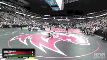 120-4A Quarterfinal - Julian Chavez, Greeley West vs Cody Tanner, Broomfield