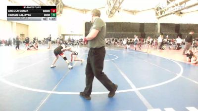 85 lbs Rr Rnd 7 - Lincoln Genua, Warhawks Wrestling Inc. ES vs Vartan Naljayan, Mat Assassins White
