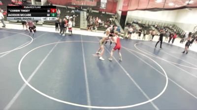 138 lbs Cons. Round 3 - Corbin Tingey, Declo Stingers vs Jackson McCabe, Nucla Wrestling