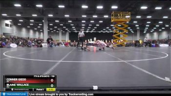119 lbs Cons. Round 6 - Blaine Wallace, MO vs Conner Giedd, SD