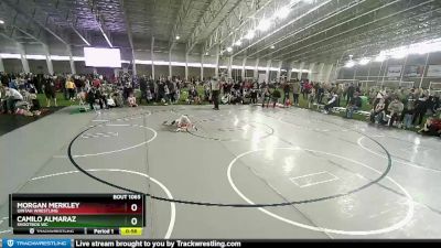 45 lbs Cons. Round 2 - Camilo Almaraz, Shootbox WC vs Morgan Merkley, Uintah Wrestling