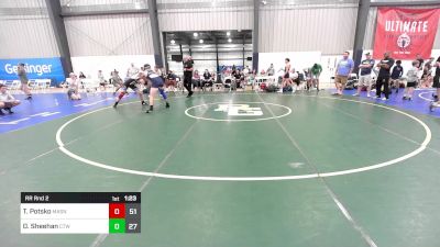 135 lbs Rr Rnd 2 - Thomas Potsko, Mat Assassins K8 B vs Daniel Sheehan, CT Whale K-8